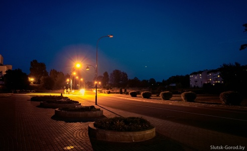 Ночной Слуцк и суперлуние. +24 фото