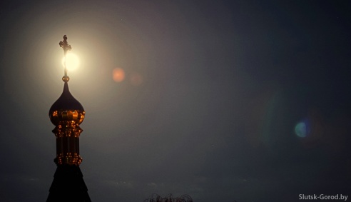 Ночной Слуцк и суперлуние. +24 фото