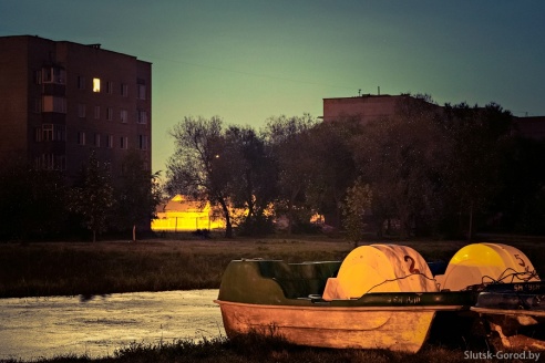 Ночной Слуцк и суперлуние. +24 фото