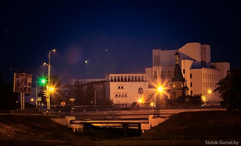 Ночной Слуцк и суперлуние. +24 фото