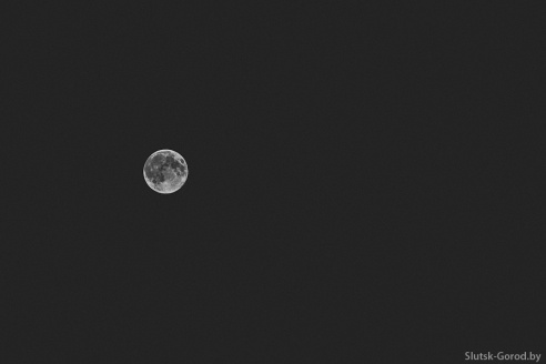 Ночной Слуцк и суперлуние. +24 фото