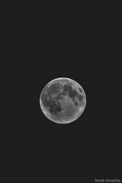 Ночной Слуцк и суперлуние. +24 фото