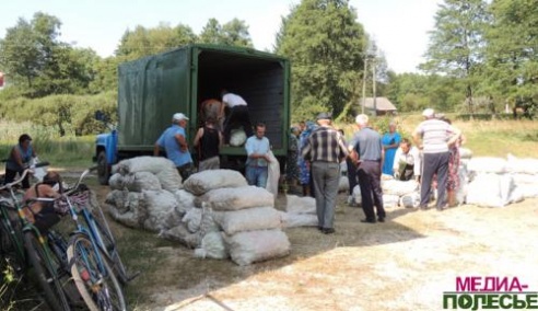 Яблочный ход в одной из Столинских деревень