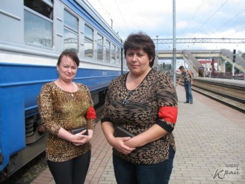 Билеты проверяют прямо на перроне