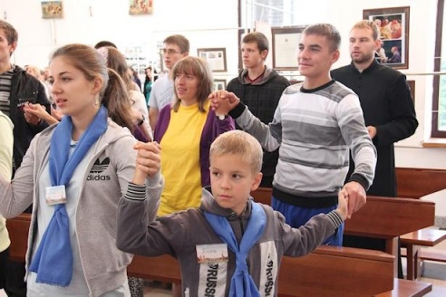 Из Барановичей в Логишин отправилась пешая пилигримка