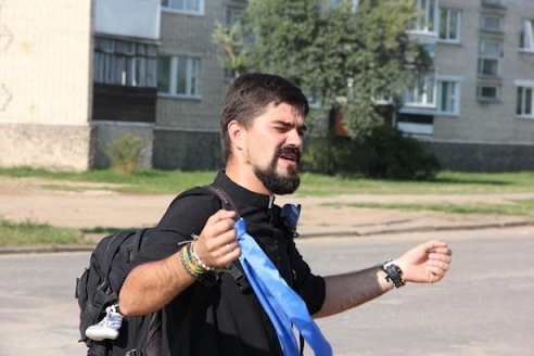Из Барановичей в Логишин отправилась пешая пилигримка