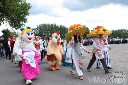 Фоторепортаж с засковических «Дожинок»