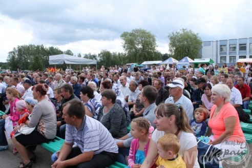 Фоторепортаж с засковических «Дожинок»