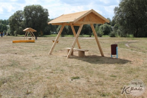 ФОТОФАКТ: Как выглядит пляж на берегу Вилии после благоустройства