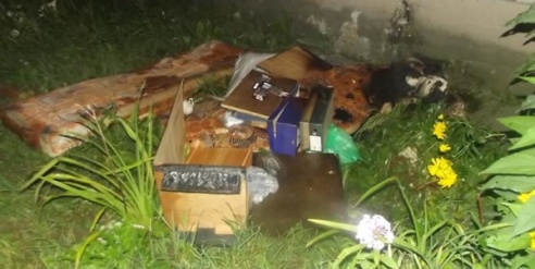 Сегодня утром случился пожар на Либаво-Роменской