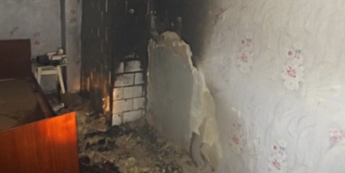 Сегодня утром случился пожар на Либаво-Роменской