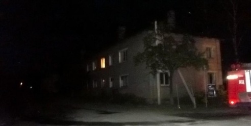 Сегодня утром случился пожар на Либаво-Роменской