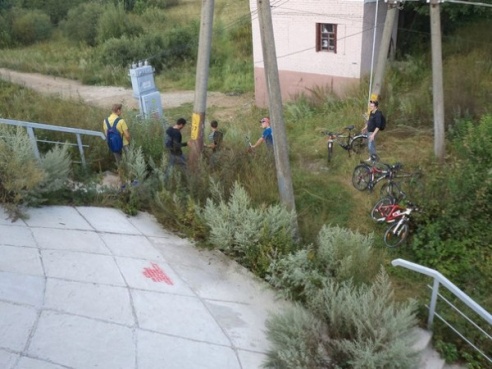 В Вилейке молодежь развивает велотуризм – путешествует по району на велосипедах (ФОТО)