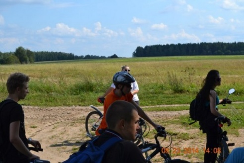 В Вилейке молодежь развивает велотуризм – путешествует по району на велосипедах (ФОТО)