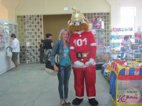 В детском магазине в Вилейке покупателям раздавали листовки по противопожарной безопасности (ФОТО)