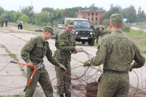 ФОТОРЕПОРТАЖ: Барановичские военнослужащие отправились на учения в Россию