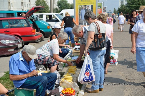 Бобрьба со стихийными рынками в Бобруйске