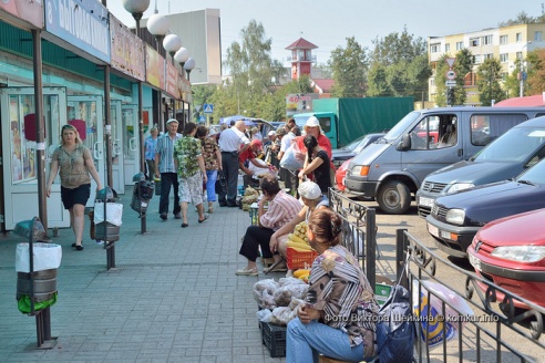 Бобрьба со стихийными рынками в Бобруйске