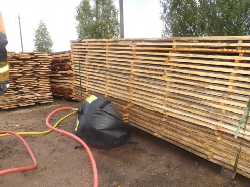 Прошли учения поставских спасателей