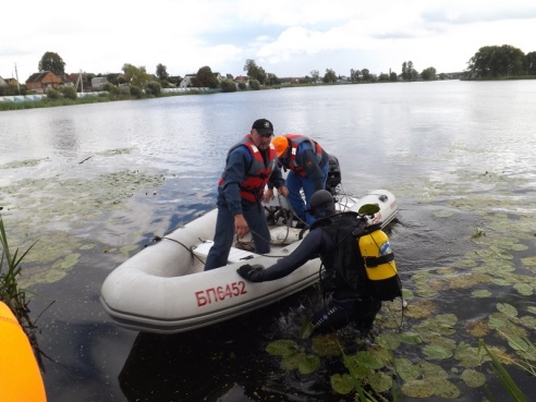 Прошли учения поставских спасателей