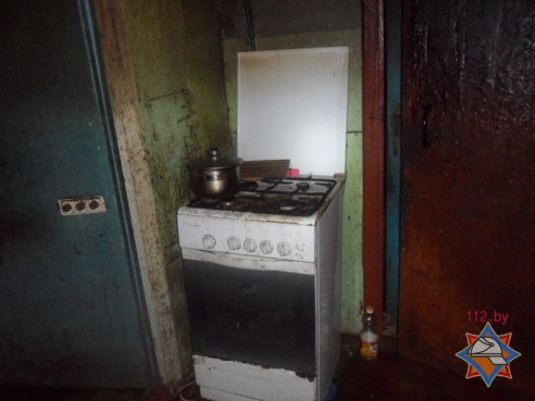 Пожар в Болотчицах, парень получил ожоги ног