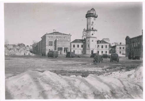 Магілёў на здымках нямецкіх салдатаў