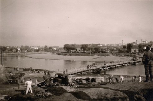 Магілёў на здымках нямецкіх салдатаў