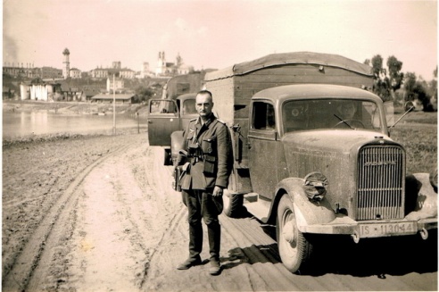 Магілёў на здымках нямецкіх салдатаў