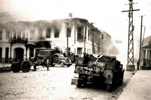 Магілёў на здымках нямецкіх салдатаў