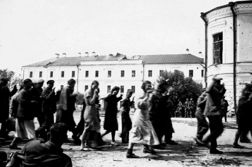 Магілёў на здымках нямецкіх салдатаў