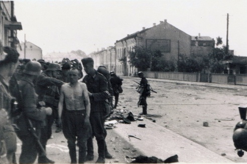 Магілёў на здымках нямецкіх салдатаў