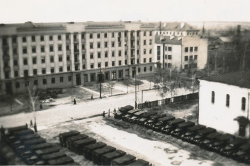 Магілёў на здымках нямецкіх салдатаў