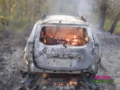 В Лунинецком районе по ходу движения загорелся новый «Рено-Дастер» В Лунинецком районе по ходу движения загорелся новый «Рено-Дастер»
