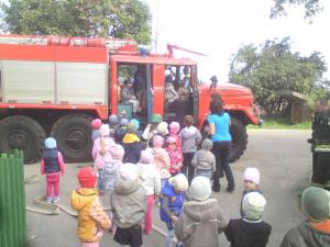 Пожарные в Смолянах
