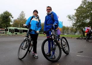 Люди в городе: могилёвские велосипедисты