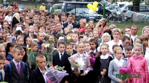 Первый раз в пятый класс: гимназия встретила своих новобранцев