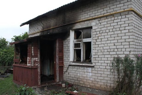В Барановичах на пожаре погиб мужчина