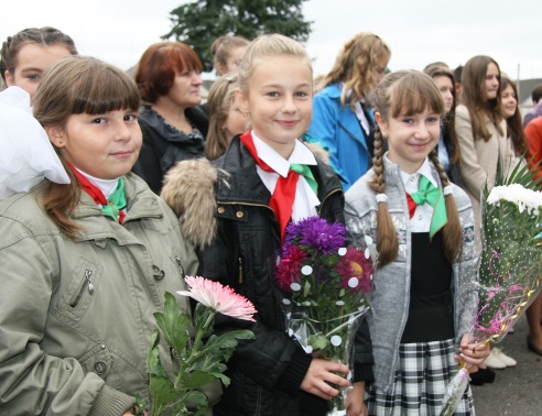Гімназісты пацвярджаюць высокі статус (+фота)