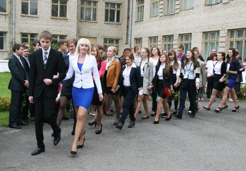 Гімназісты пацвярджаюць высокі статус (+фота)