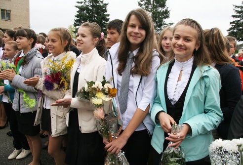 Гімназісты пацвярджаюць высокі статус (+фота)