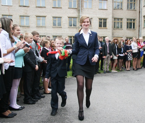 Гімназісты пацвярджаюць высокі статус (+фота)