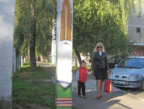В Барановичах уличные художники продолжают украшать улицы