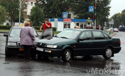 ДТП с участием такси возле «Березки» (фото)