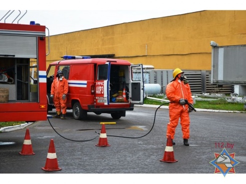 Пошли учения МЧС