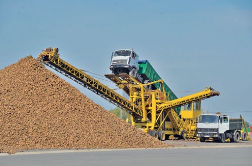 На сахарорафинадном комбинате приступили к переработке свеклы