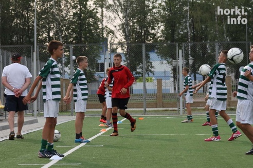 Футбольная тренировка в Горках. Фоторепортаж8