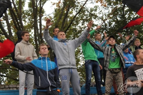 Желтые карточки и замена игрока из-за травмы: ФК «Вилия» провел последний домашний матч сезона (ФОТО)