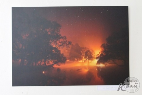 ФОТОРЕПОРТАЖ: 23 сентября в Глубоком открылась фотовыставка астронома Виктора Малыщица