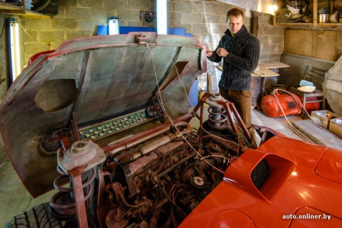 Солигорчанин сделал в гараже копию McLaren