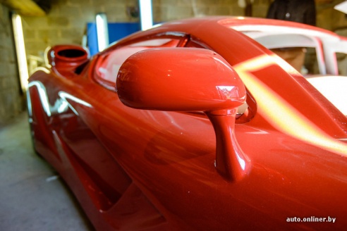 Солигорчанин сделал в гараже копию McLaren